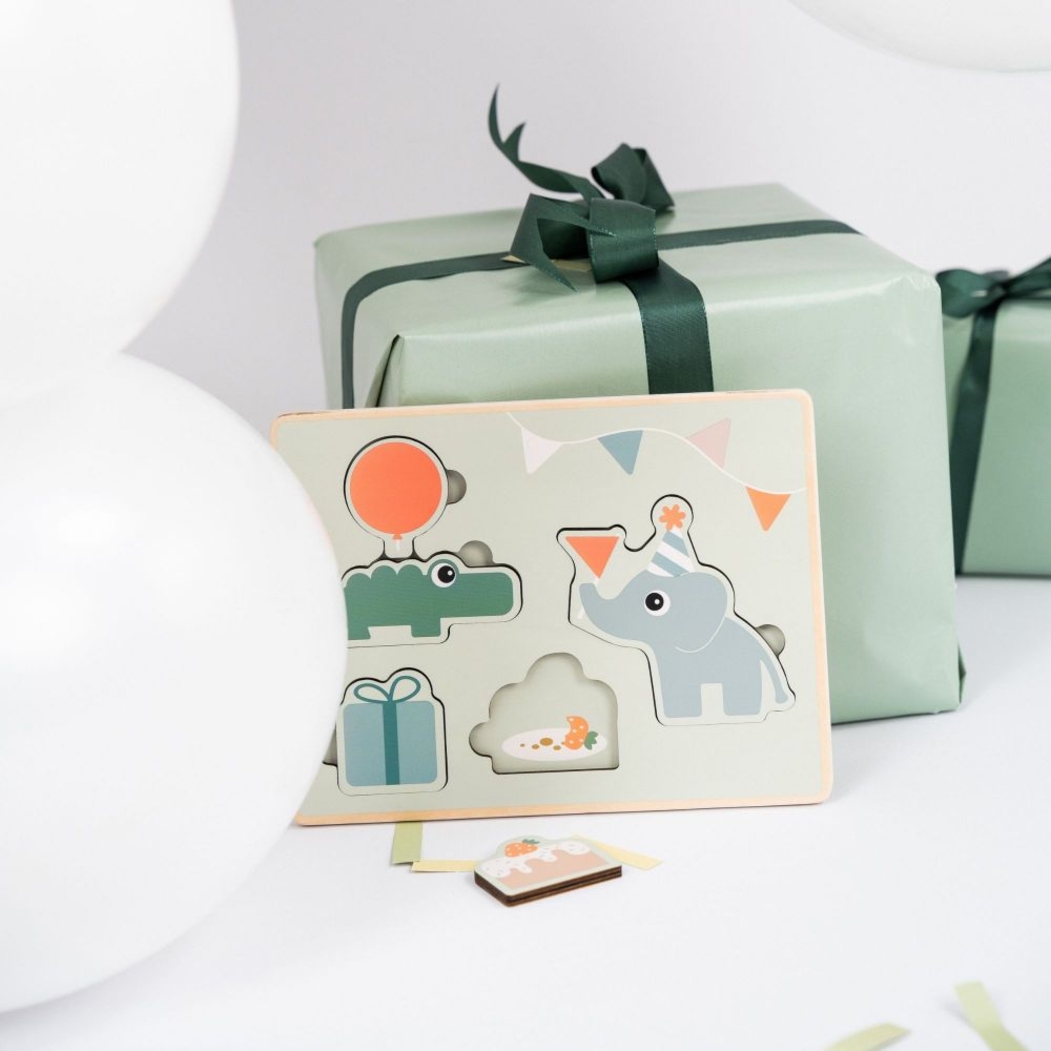 Puzzle de Madeira Done by Deer Celebration - Done By Deer - 5712643054696