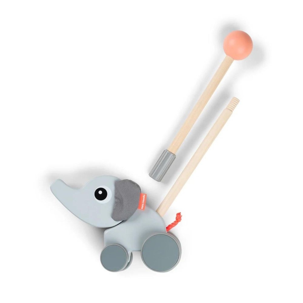 Brinquedo de Empurrar Done by Deer Elphee Grey - Done By Deer - 5712643050865