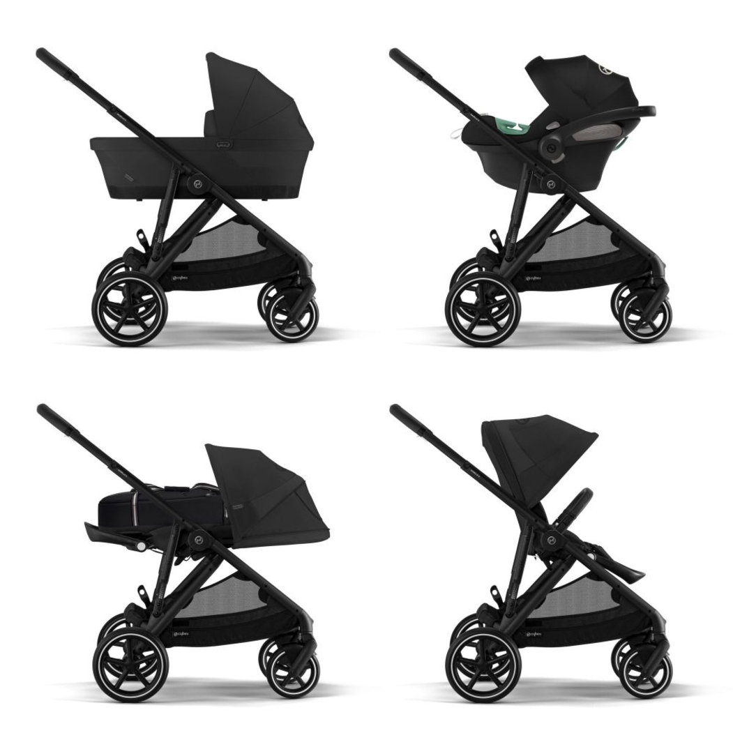Carrinho de Bebé Cybex Gazelle S Black - Cybex - 4063846322435