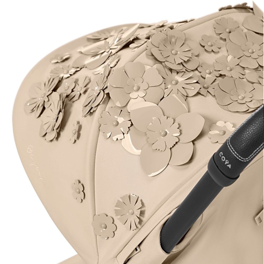 Carrinho Compacto Cybex Coya Simply Flowers - Cybex - 4063846355068