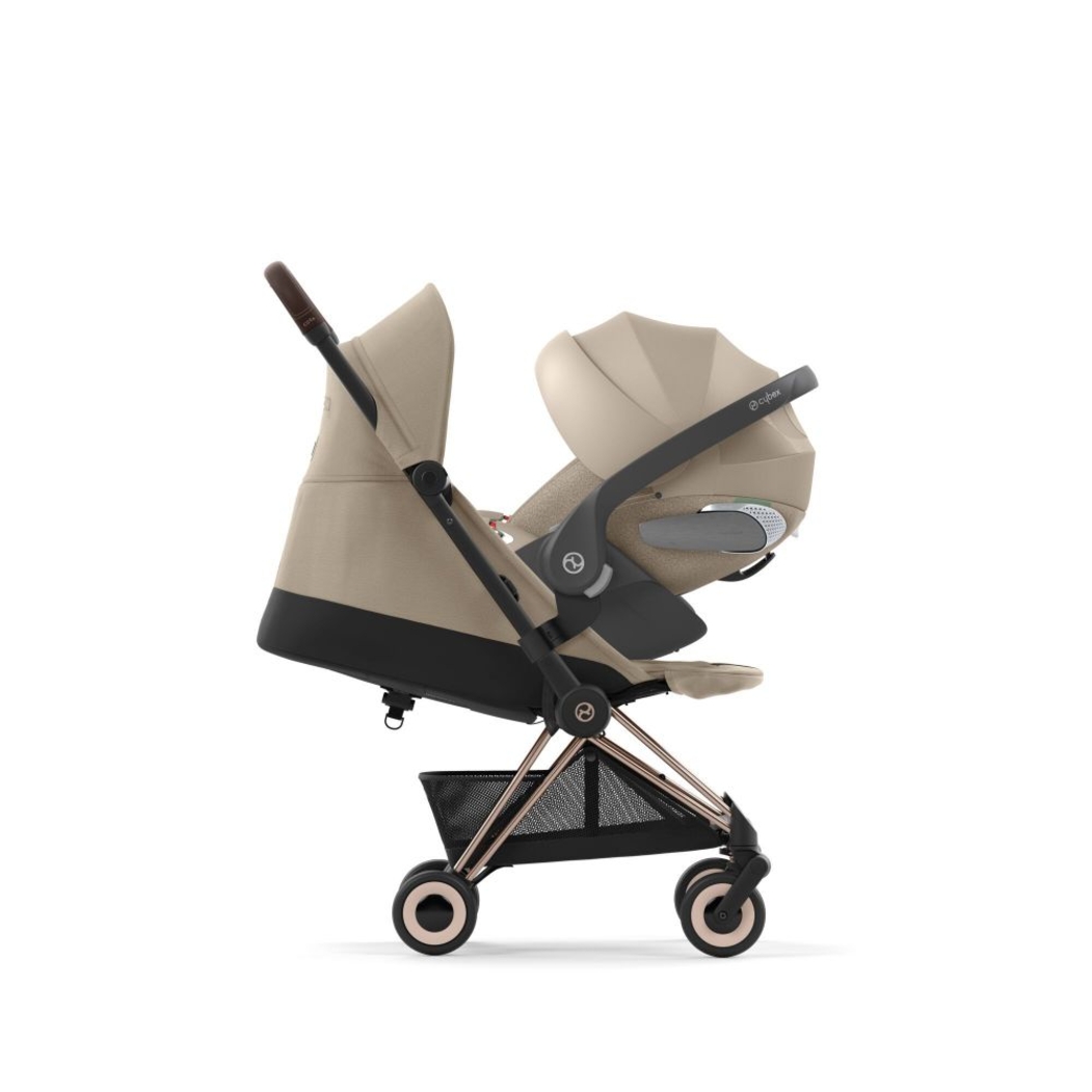 Carrinho Compacto Cybex Coya Rosegold - Cybex - 4063846452828