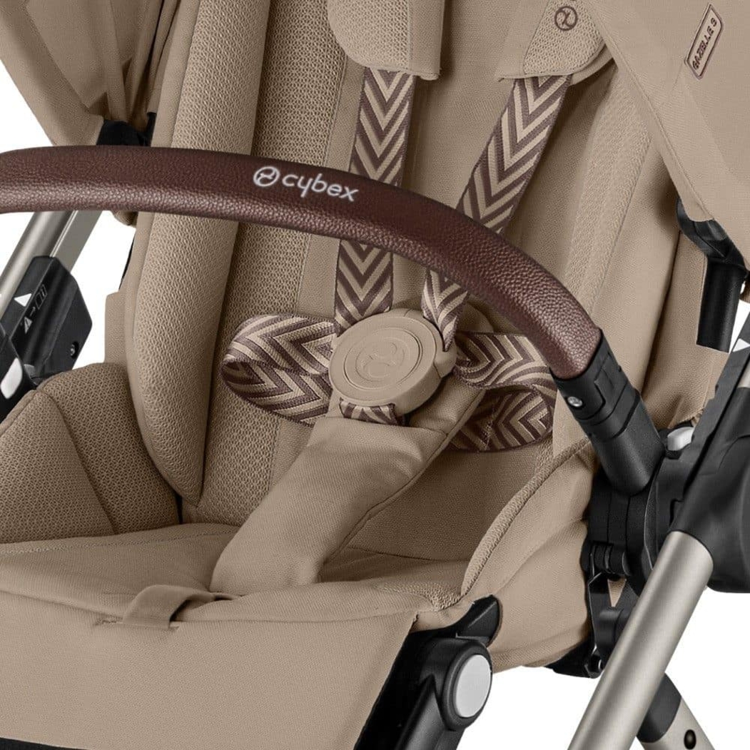 Carrinho de Bebé Cybex Gazelle S Taupe - Cybex - 4063846456420
