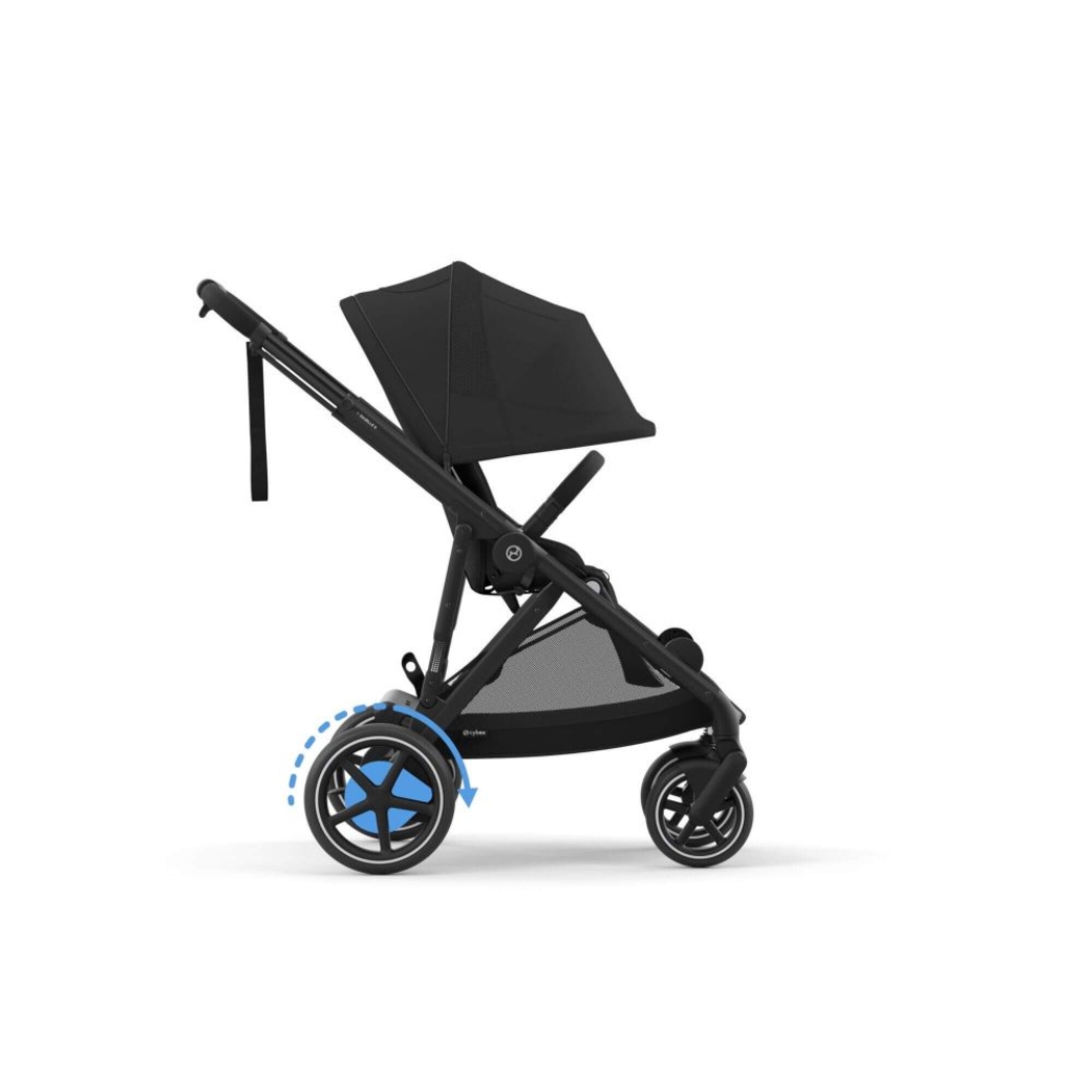 Carrinho de Bebé Cybex e-Gazelle S Black - Cybex - 4063846465828