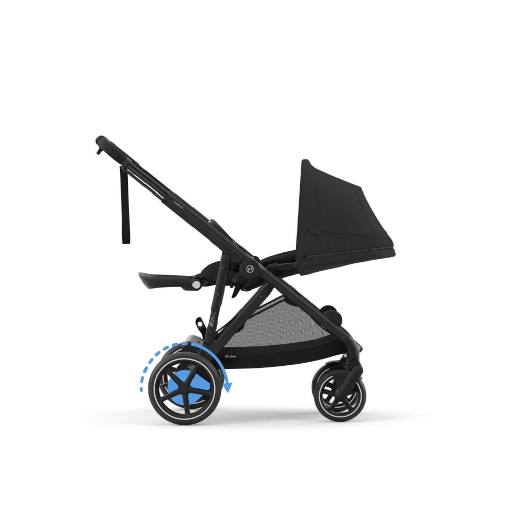 Carrinho de Bebé Cybex e-Gazelle S Black - Cybex - 4063846465828