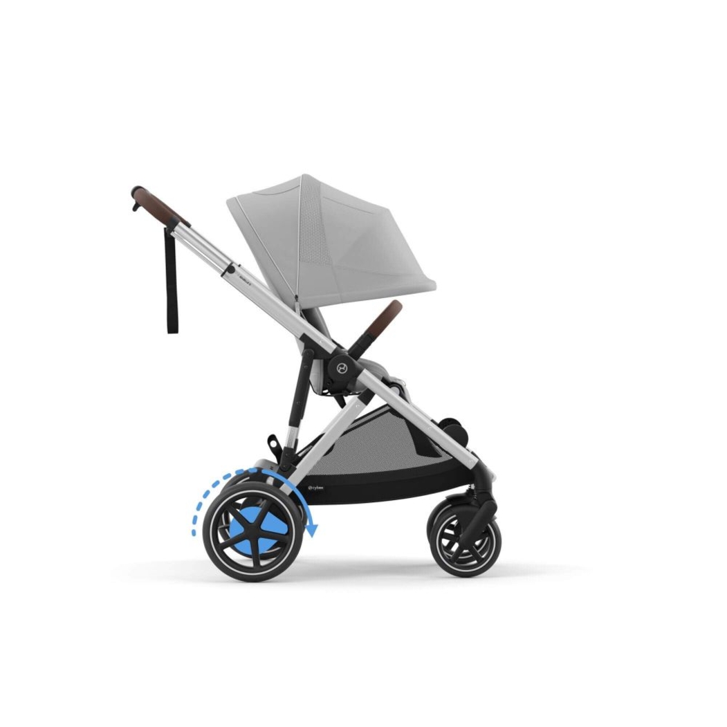 Carrinho de Bebé Cybex e-Gazelle S Silver - Cybex - 4063846465866