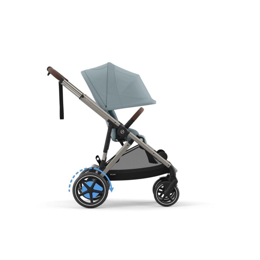 Carrinho de Bebé Cybex e-Gazelle S Taupe - Cybex - 4063846465941