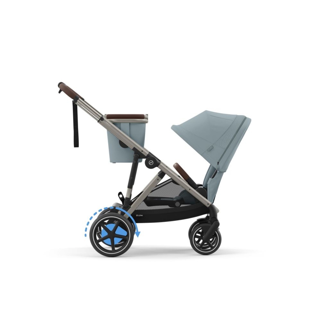 Carrinho de Bebé Cybex e-Gazelle S Taupe - Cybex - 4063846465941