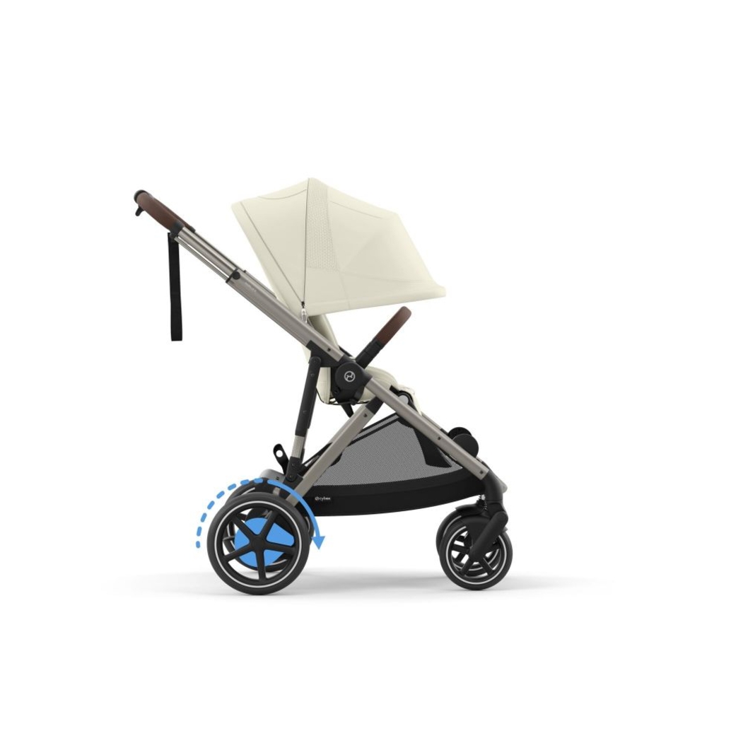 Carrinho de Bebé Cybex e-Gazelle S Taupe - Cybex - 4063846465989