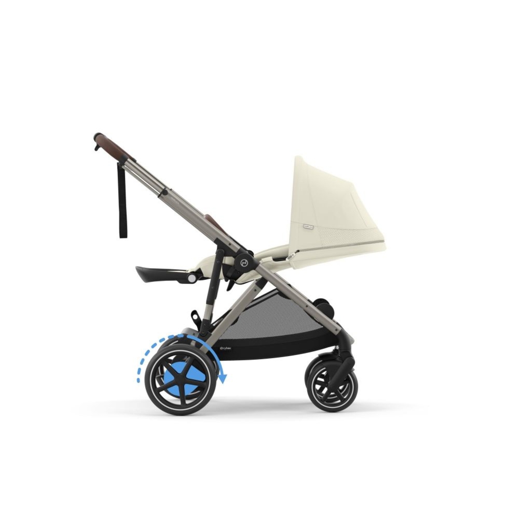 Carrinho de Bebé Cybex e-Gazelle S Taupe - Cybex - 4063846465989