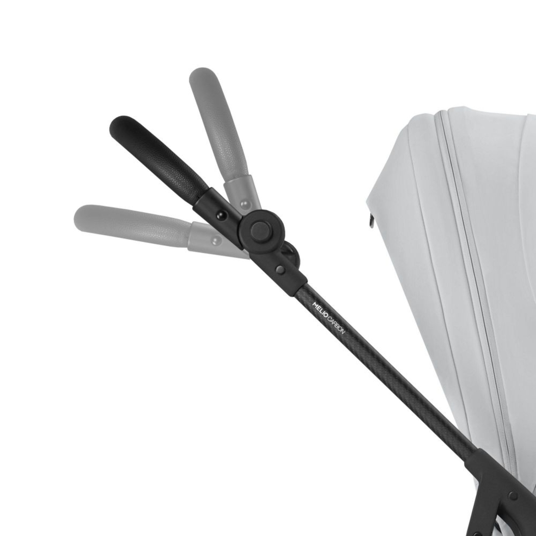 Carrinho de Bebé Cybex Melio Carbon Fog Grey - Cybex - 4063846510726