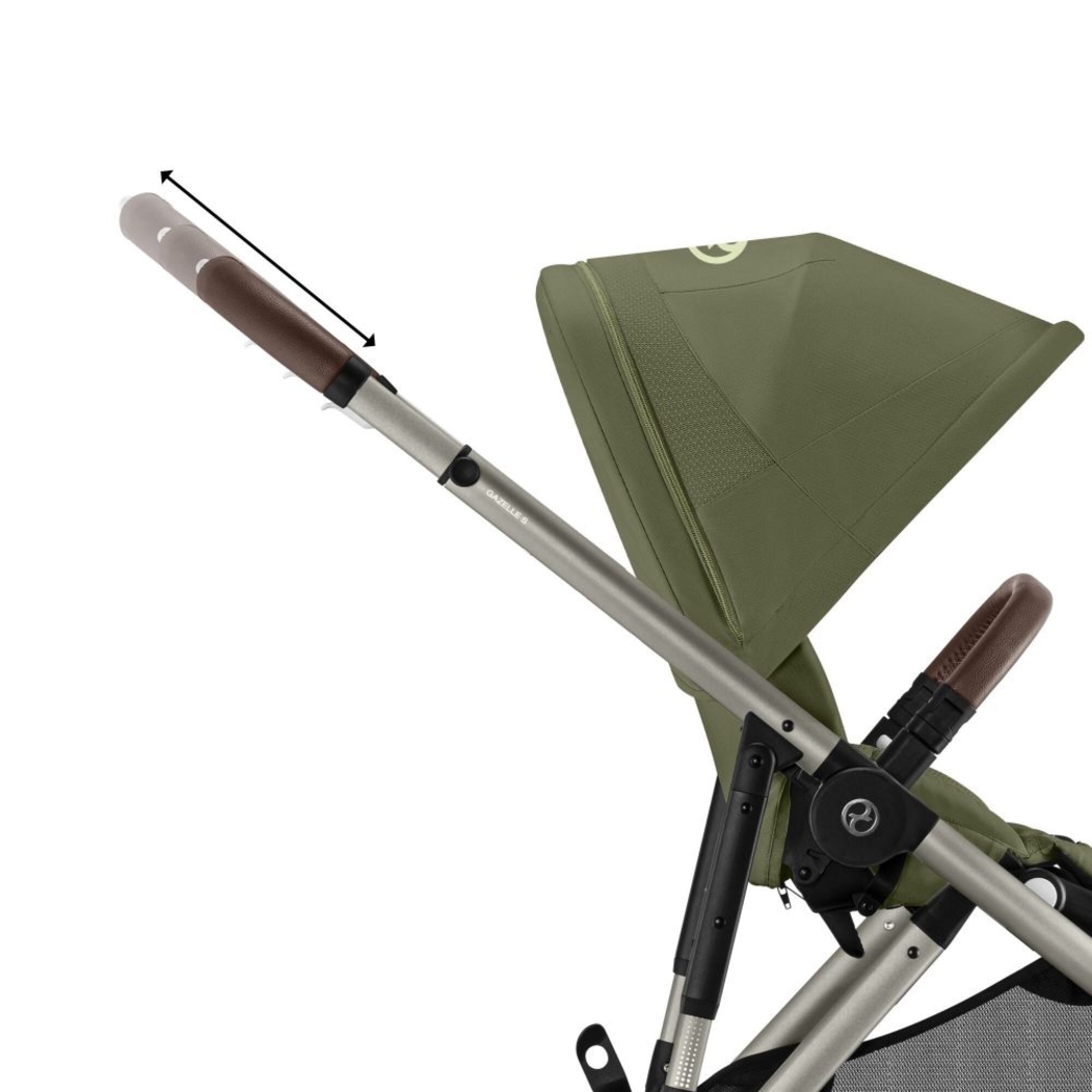 Carrinho de Bebé Cybex Gazelle S Taupe - Cybex - 4063846511303
