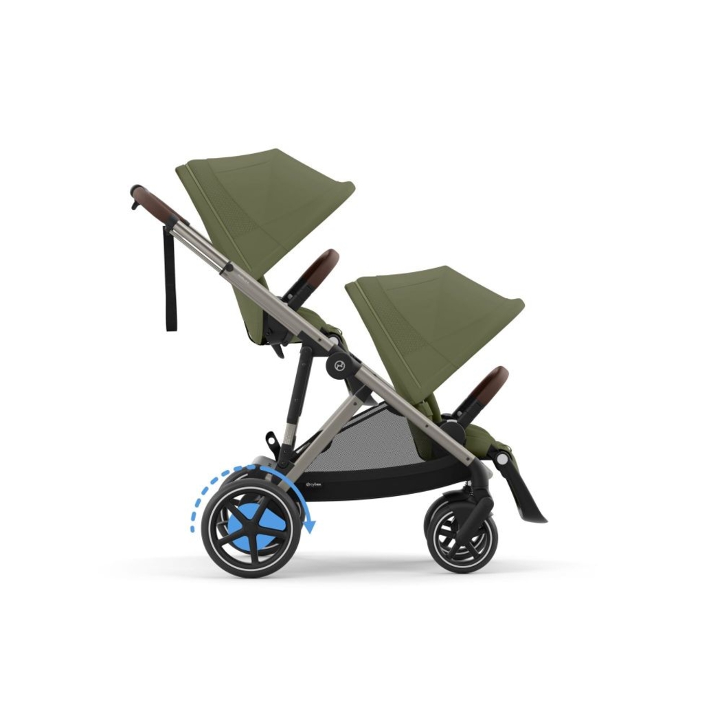Carrinho de Bebé Cybex e-Gazelle S Taupe - Cybex - 4063846511600