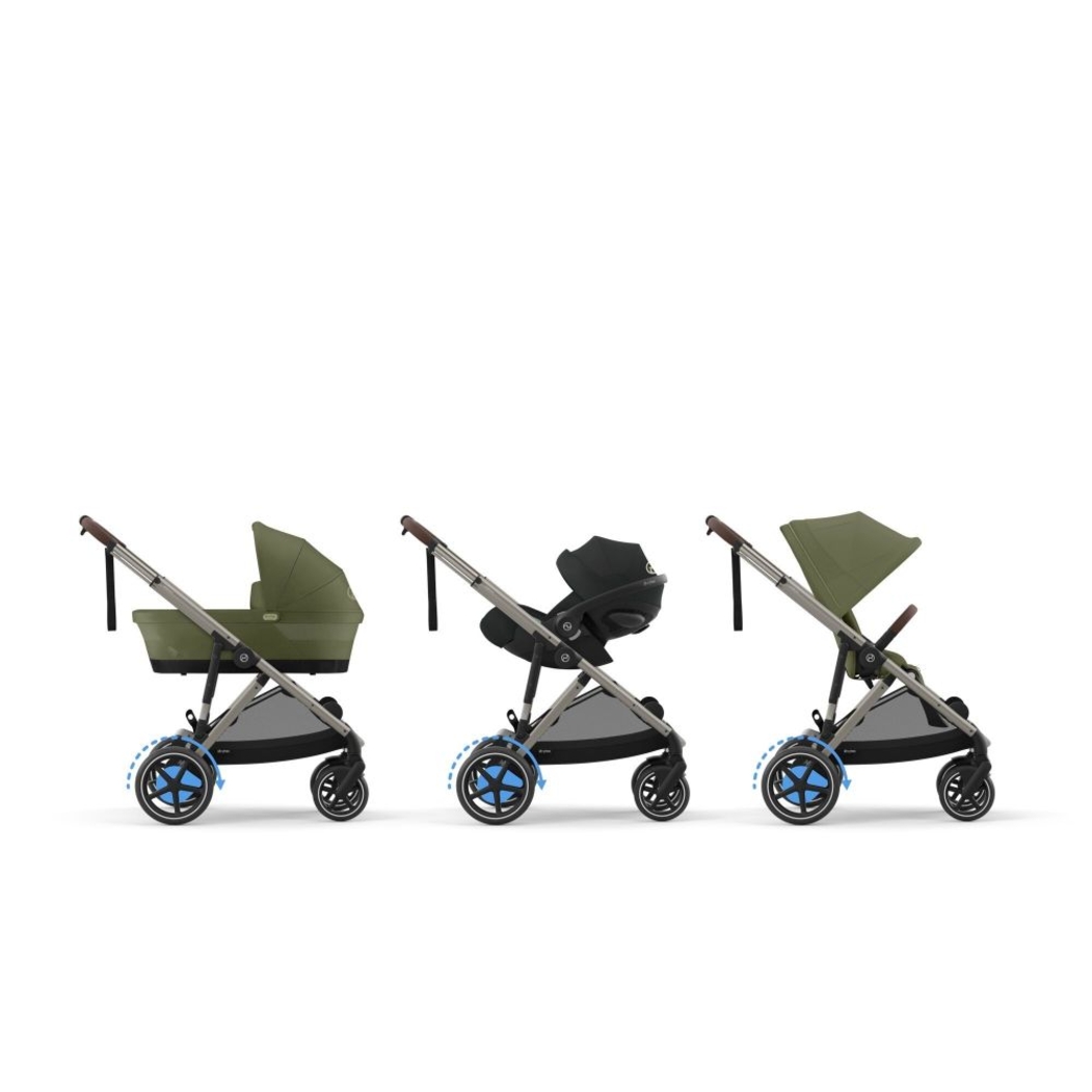 Carrinho de Bebé Cybex e-Gazelle S Taupe - Cybex - 4063846511600