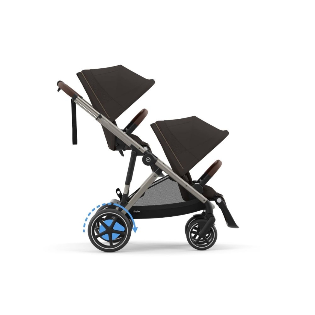 Carrinho de Bebé Cybex e-Gazelle S Taupe - Cybex - 4063846511648