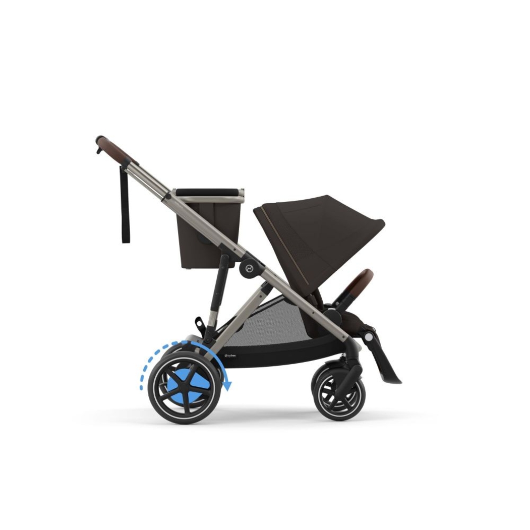Carrinho de Bebé Cybex e-Gazelle S Taupe - Cybex - 4063846511648