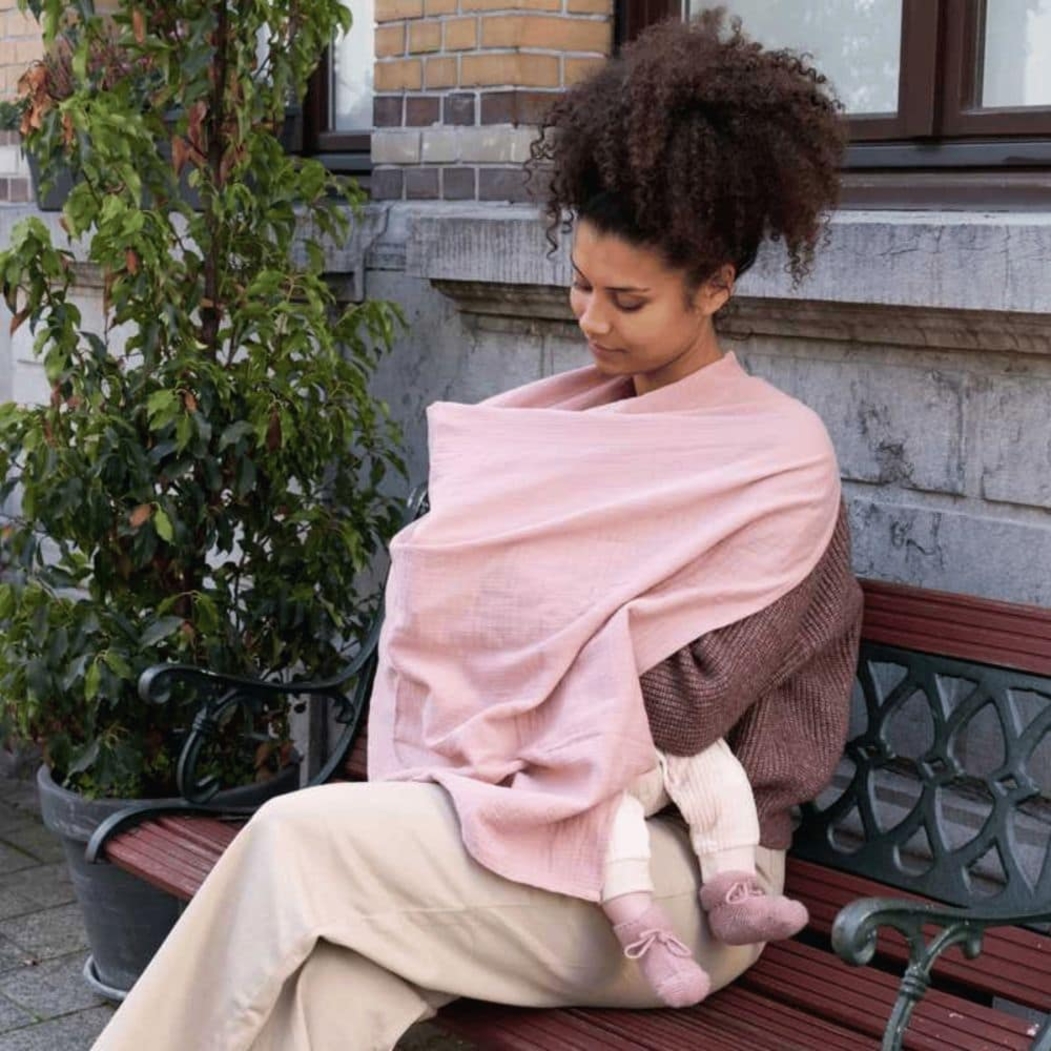 Capa de Amamentação Doomoo Mom'n Play Pink - Doomoo - 5400653009507