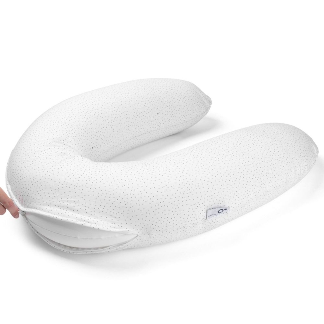 Almofada de Gravidez e Amamentação Doomoo Buddy Silver Dots - Doomoo - 5400653009613