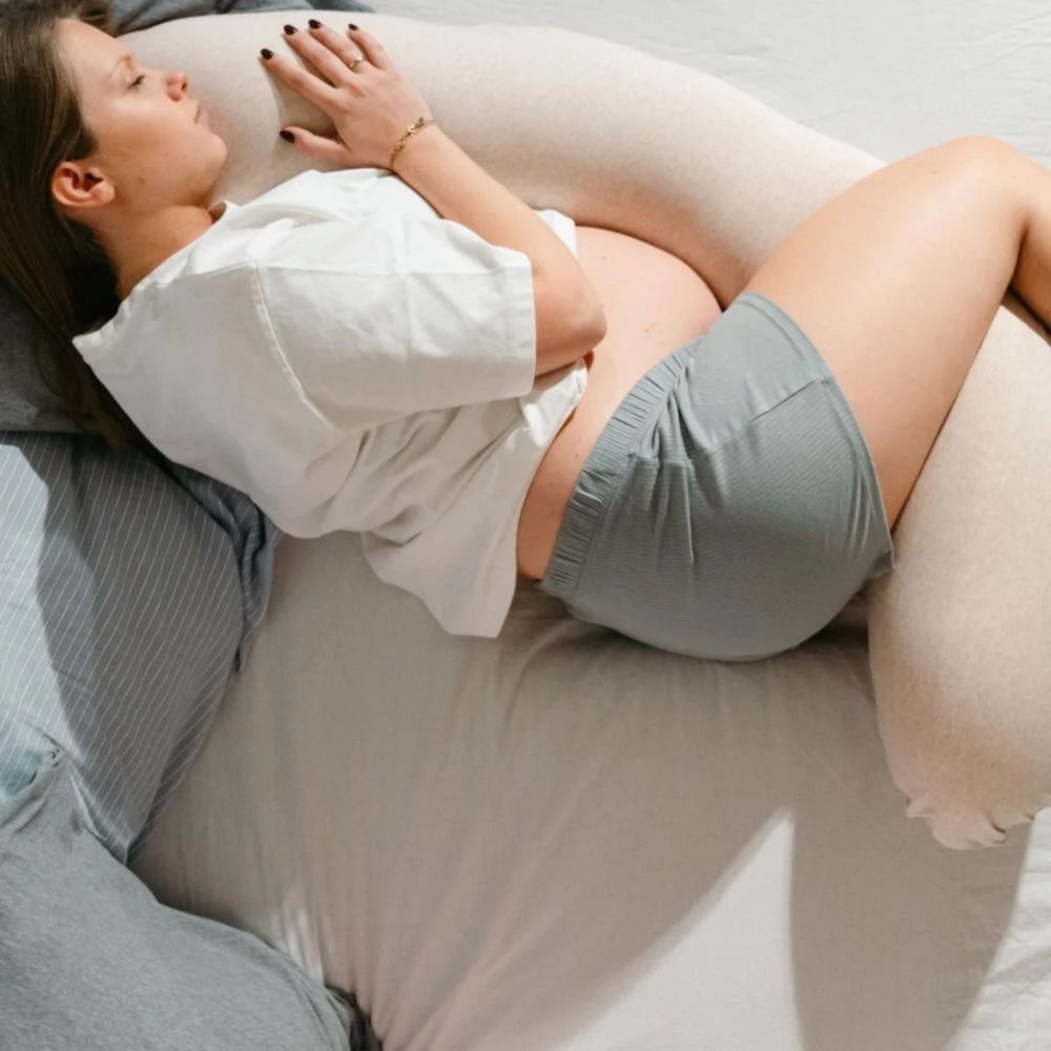 Almofada de Gravidez e Amamentação Doomoo Buddy Chine Sand - Doomoo - 5400653010640