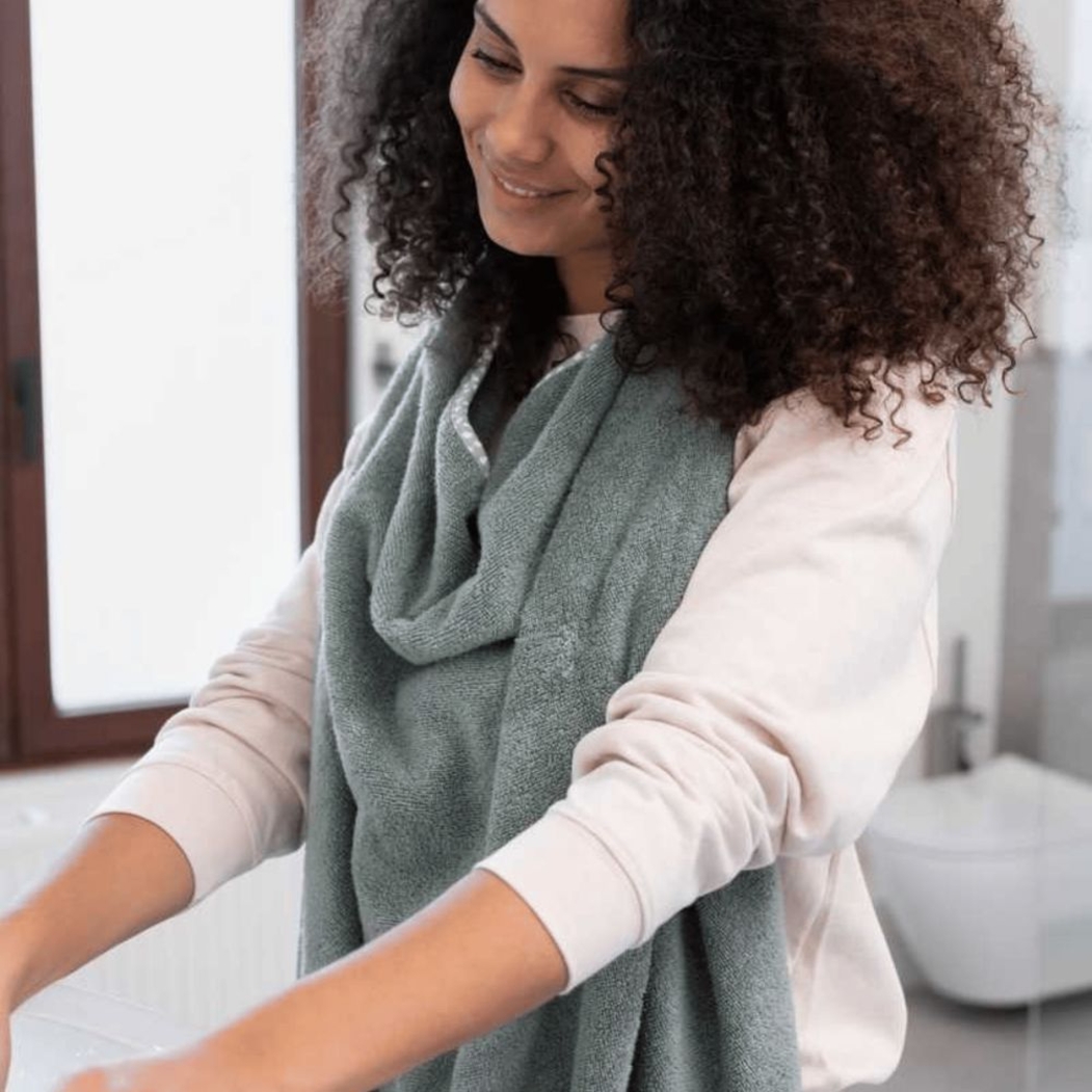 Toalha de Banho Doomoo Dry'n Play Green - Doomoo - 5400653009309