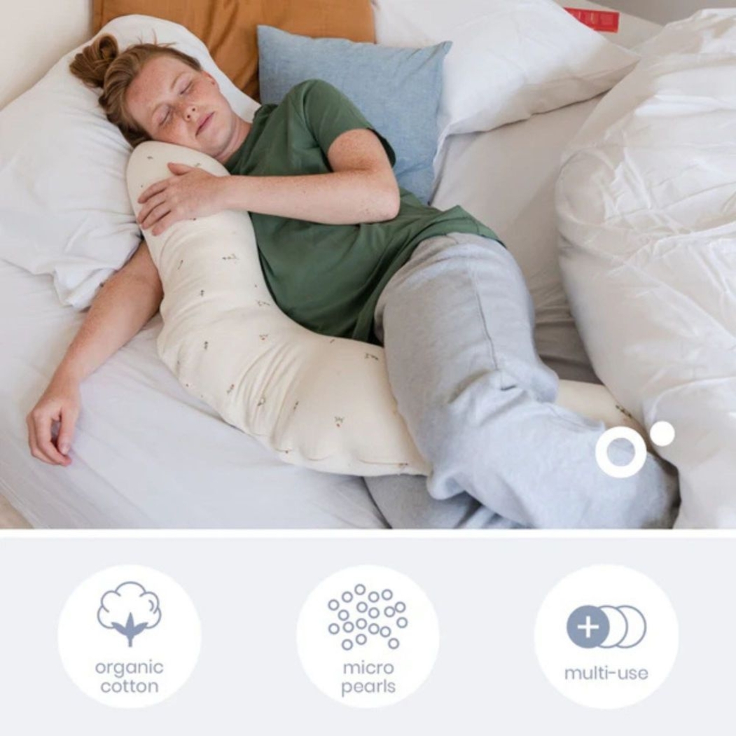 Almofada de Gravidez e Amamentação Doomoo Twisty 2 em 1 Sweety Cream - Doomoo - 5400653010404