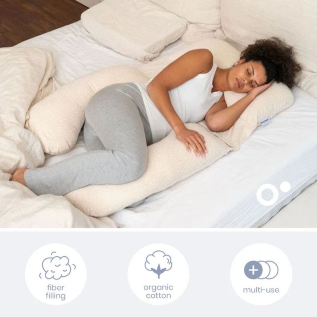 Almofada de Amamentação Doomoo Maxxy XXL Sand - Doomoo - 5400653010374