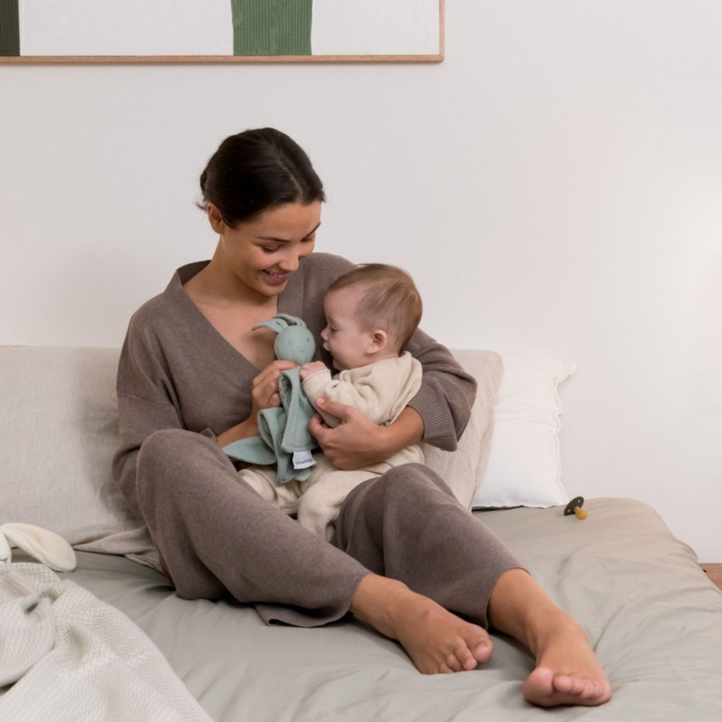 Peluche Doomoo Doudou You & Me Green - Doomoo - 5400653010251