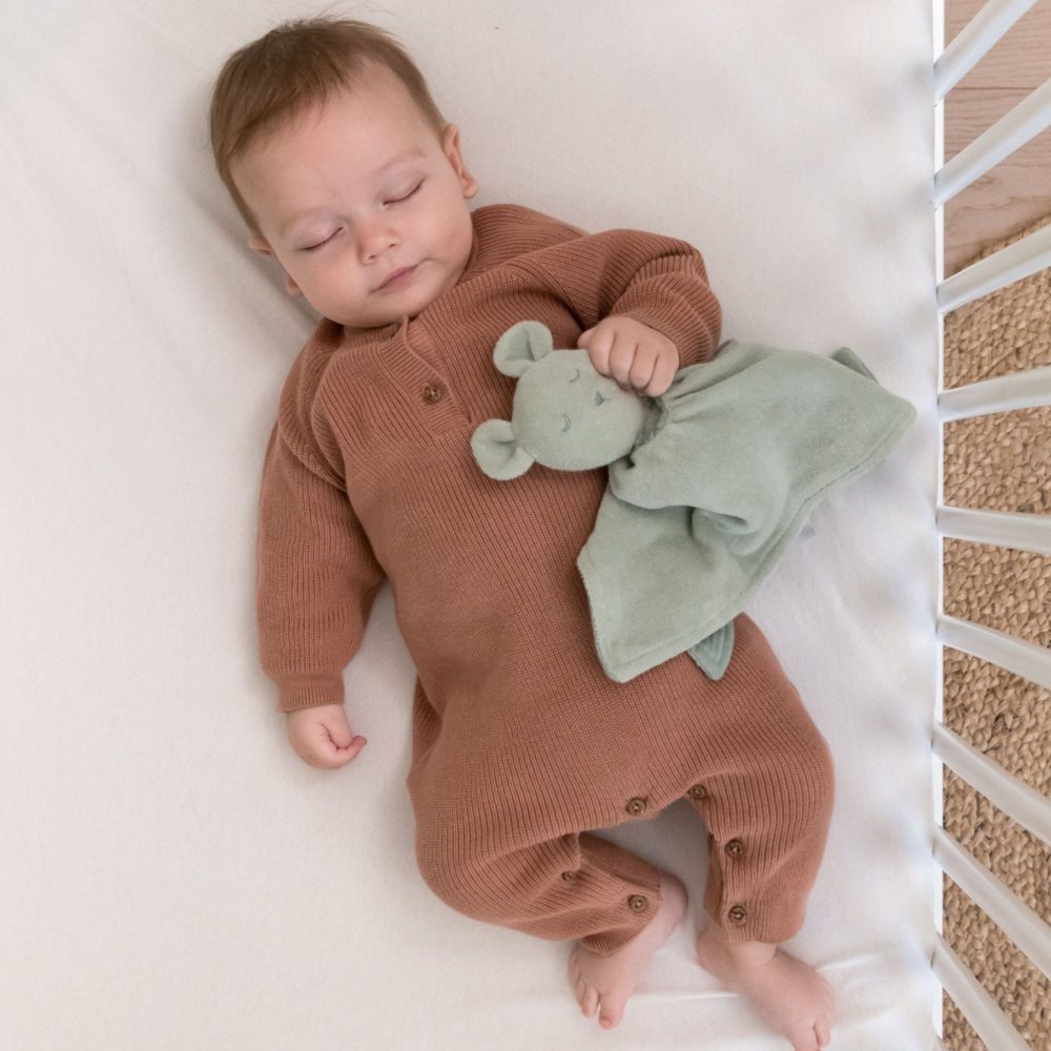 Peluche Doomoo Doudou You & Me Green - Doomoo - 5400653010251