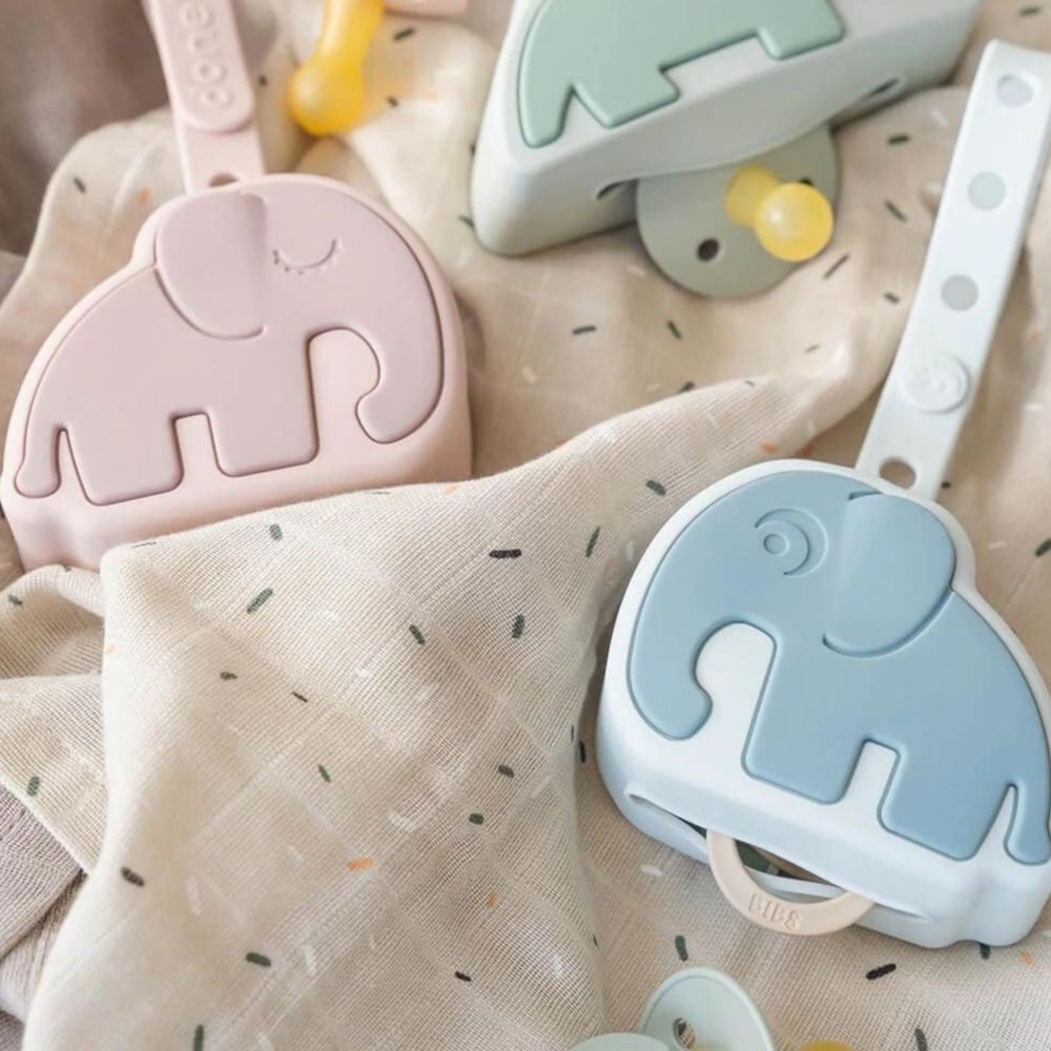 Porta-Chupetas em Silicone Done by Deer Elphee - Done By Deer - 5712643052210