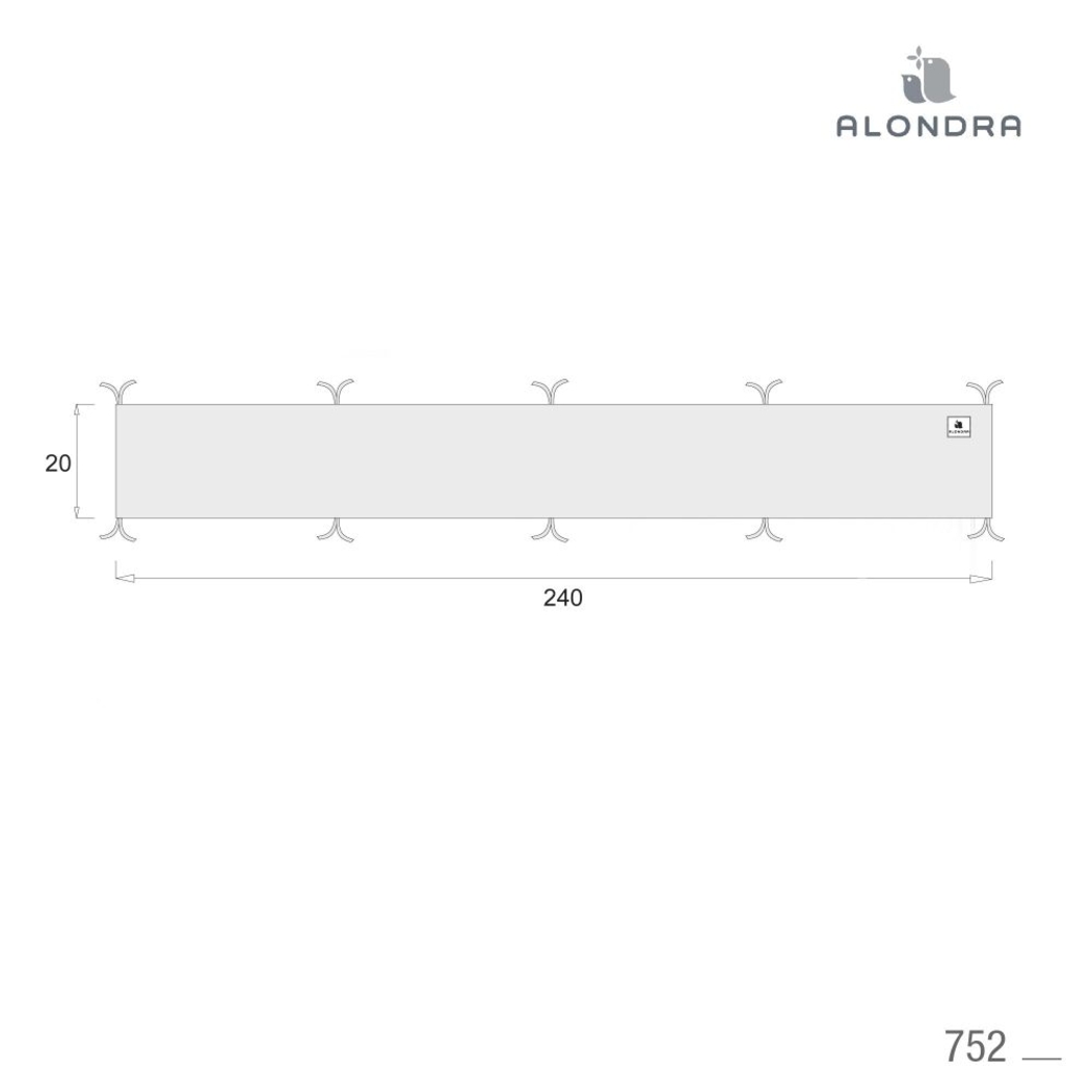 Protetor Alondra Mare | Mare para Berço Crea Tre - Alondra - 8431904075412