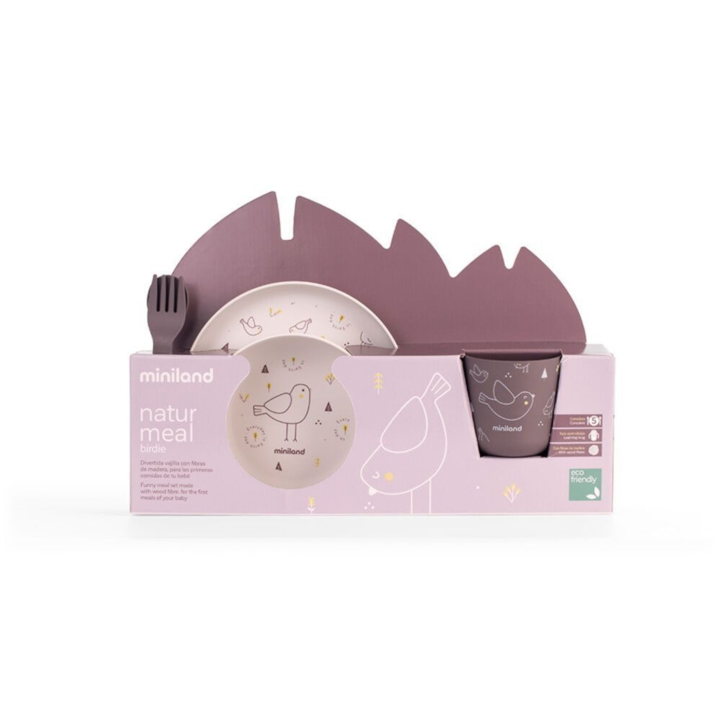 Conjunto Refeições Miniland Naturmeal Miniland Chick - Miniland - 8413082894566