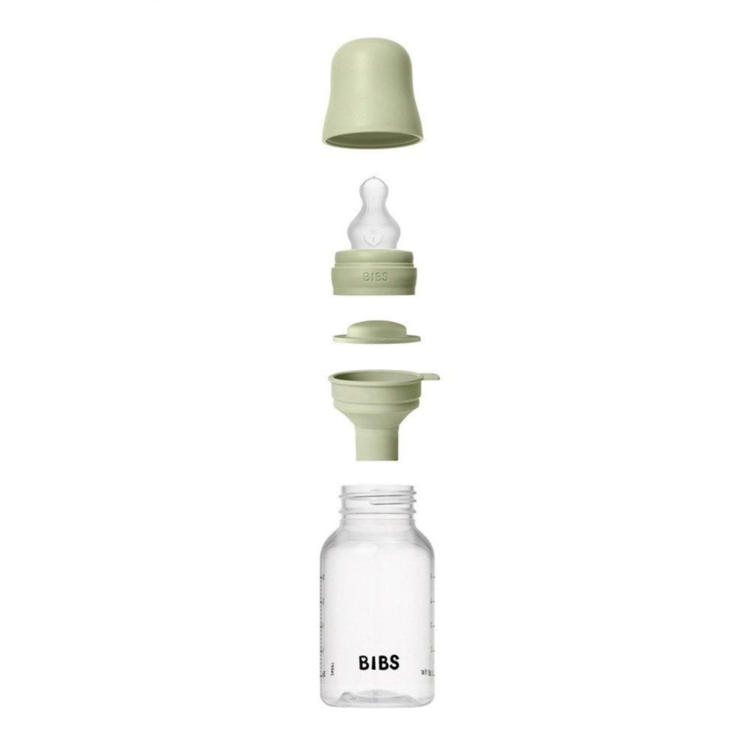 Biberão em Plástico Silicone Bibs Sage 150ml - Bibs - 90393