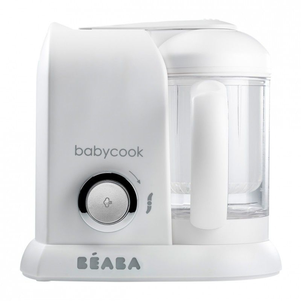 Robô de Cozinha Beaba Babycook Solo White | Silver - Béaba - 3384349126759