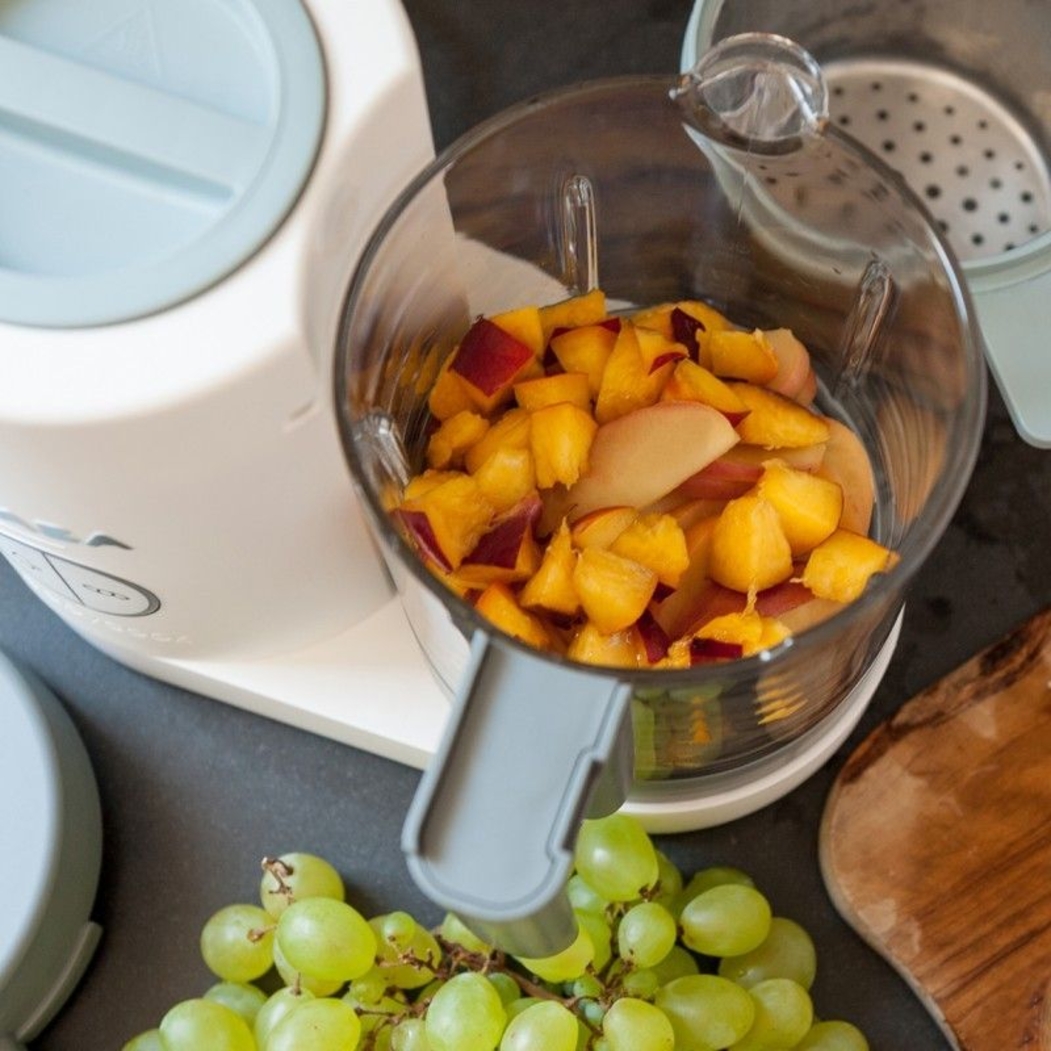 Robô de Cozinha Béaba Babycook Neo Grey/White - Béaba - 3384349127732