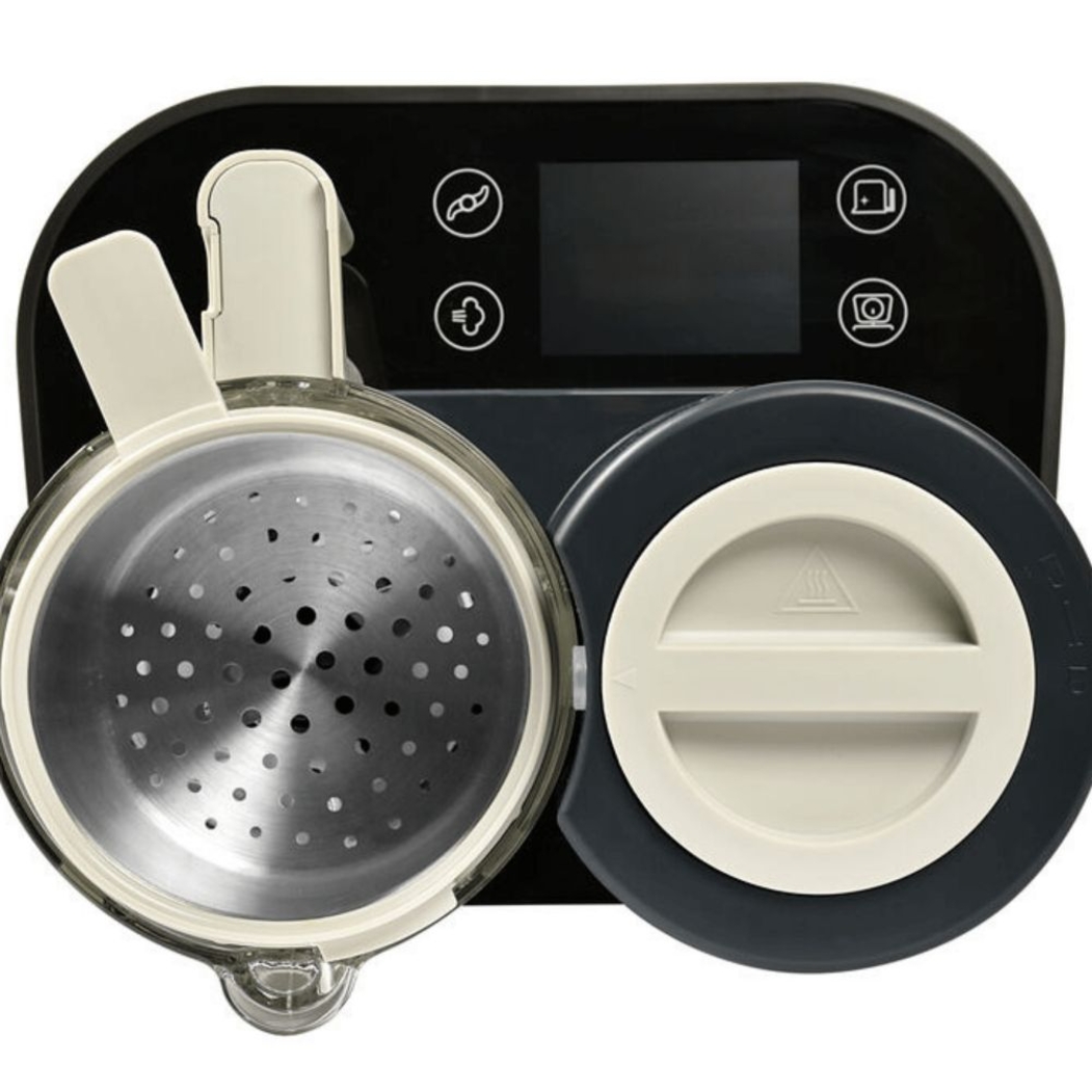 Robô de Cozinha Béaba Babycook Smart Charcoal Grey - Béaba - 3384349128609