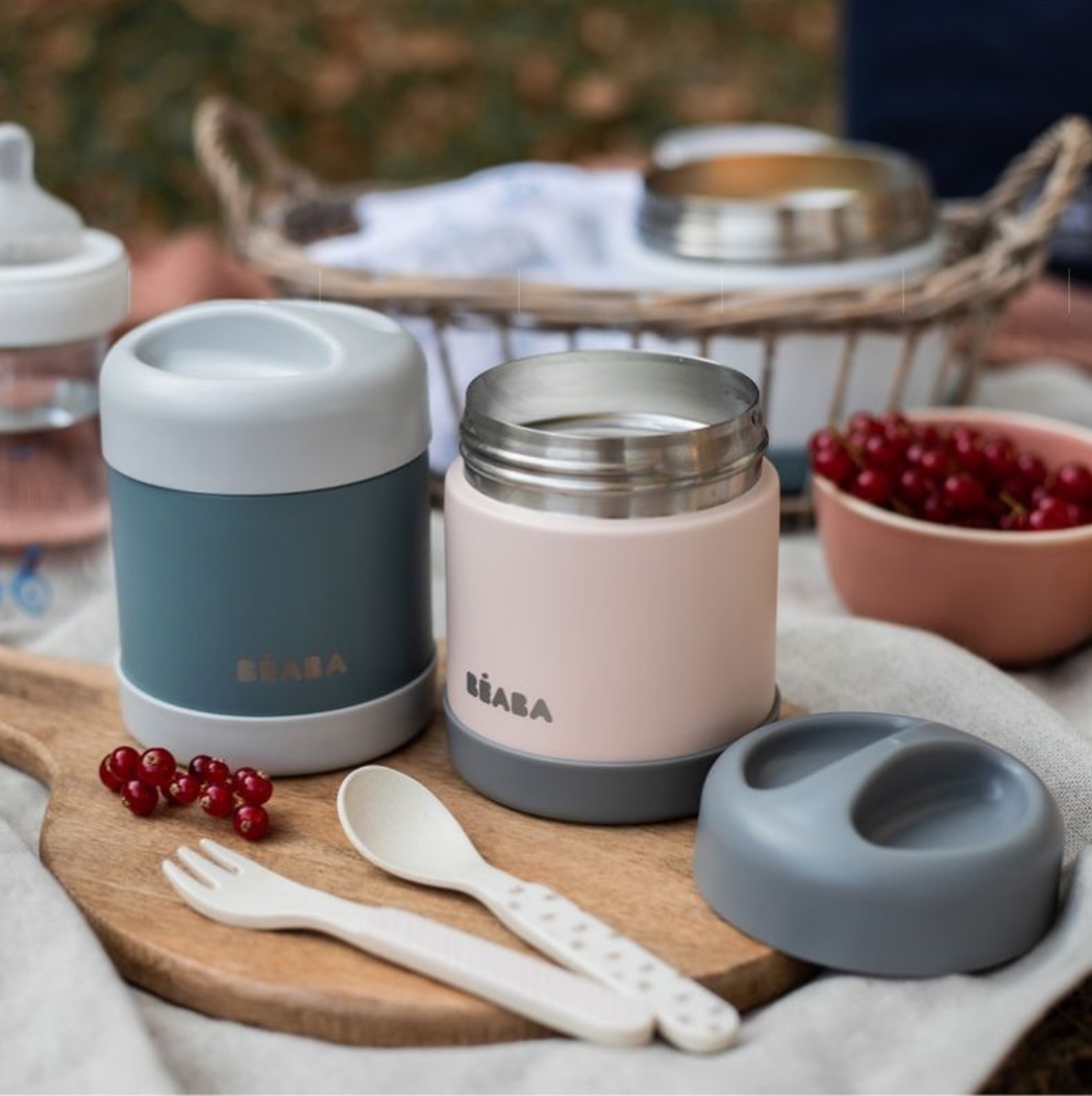 Termo Inox Isotérmico Béaba 300ml - Béaba - 3384349129071