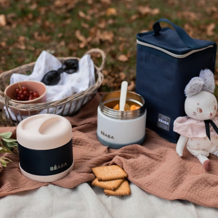 Termo Inox Isotérmico Béaba 500ml - Béaba - 3384349129101