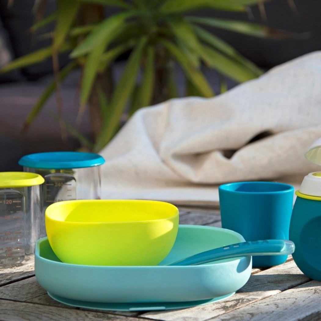 Conjunto Refeições em Silicone Béaba - Béaba - 3384349134280