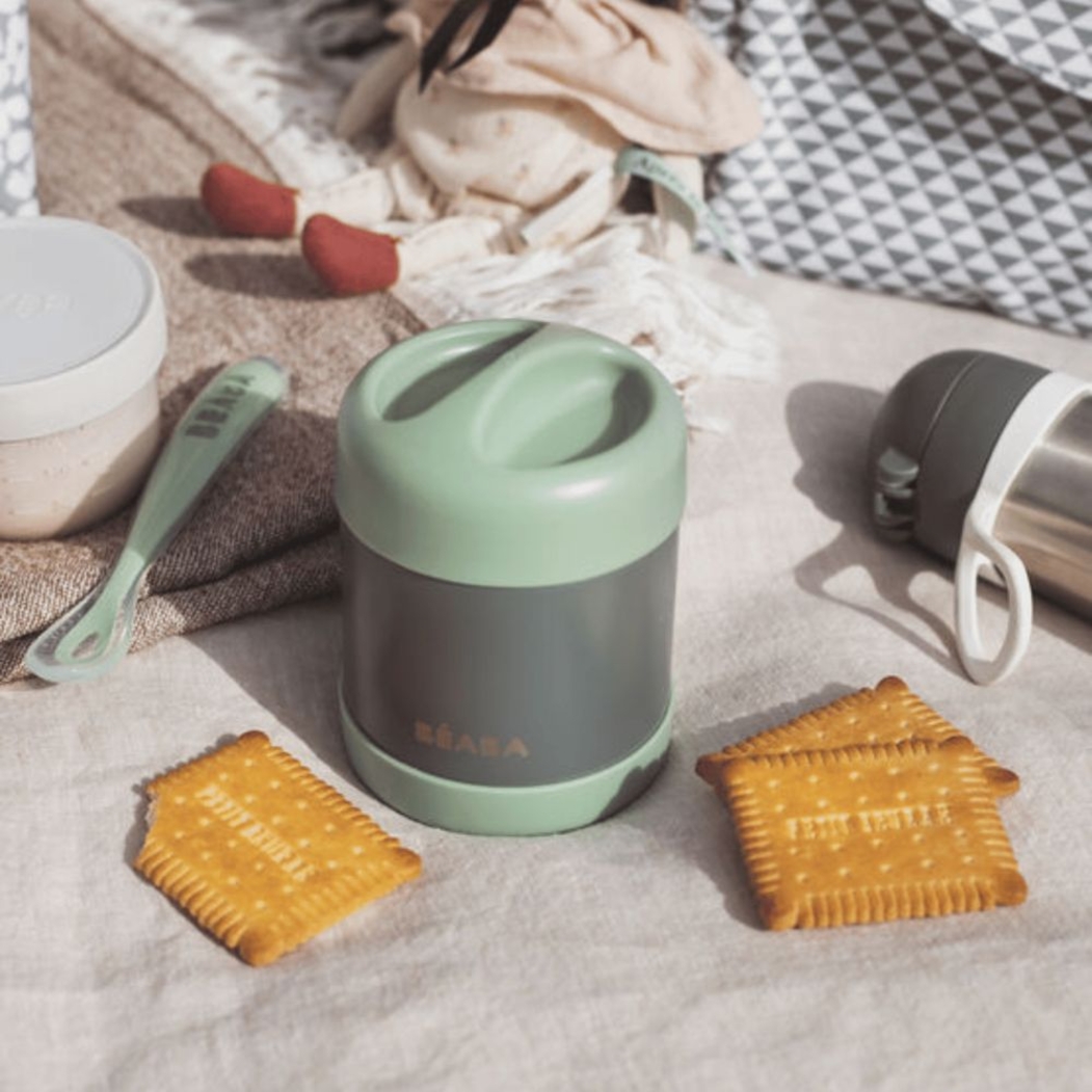 Termo Inox Isotérmico Béaba 300ml - Béaba - 3384349140076