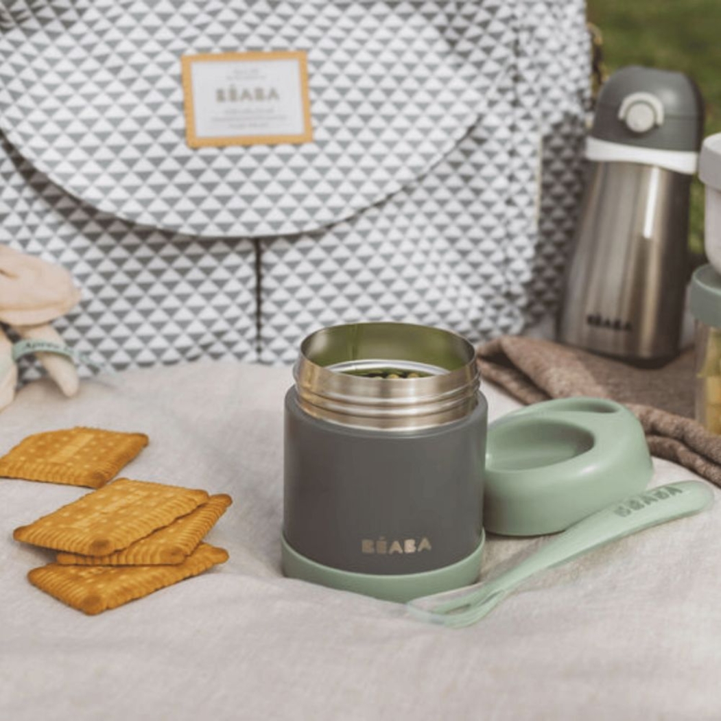 Termo Inox Isotérmico Béaba 300ml - Béaba - 3384349140076