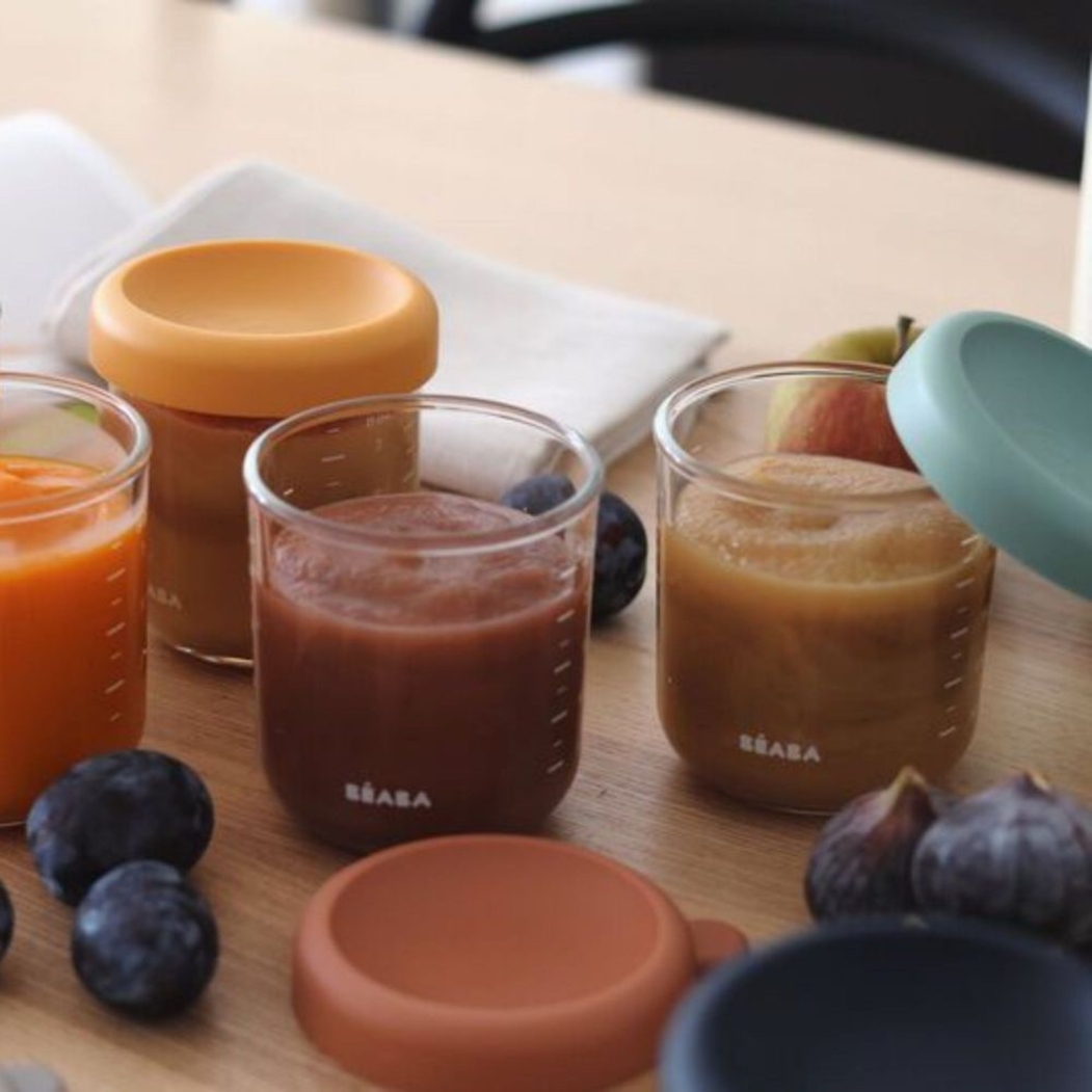 Conjunto 6 Frascos de Conservação Béaba - Béaba - 3384349140083