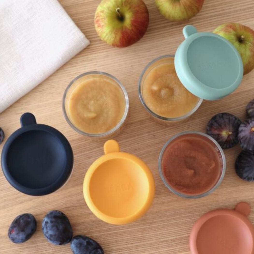 Conjunto 6 Frascos de Conservação Béaba - Béaba - 3384349140083