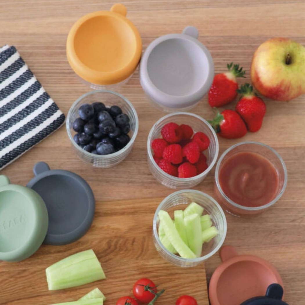 6 Frascos de Conservação Béaba 150ml - Béaba - 3384349140151