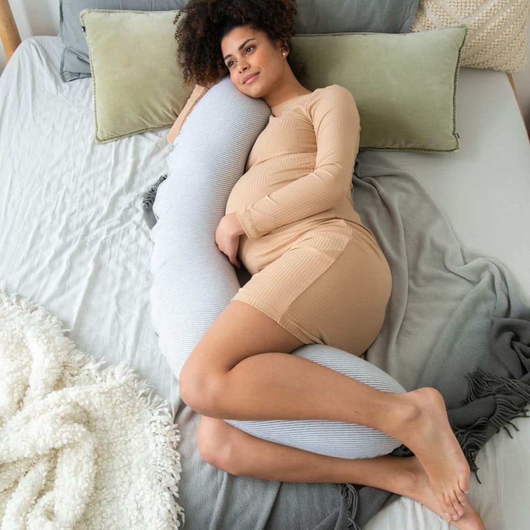 Almofada de Gravidez e Amamentação Doomoo Buddy Classic Grey - Doomoo - 5400653889178