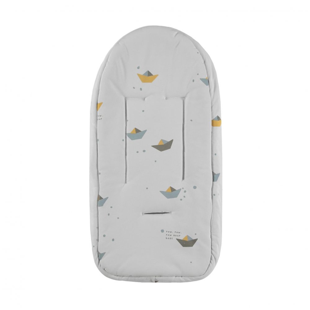 Saco para Alcofa Baby Clic Paper Boat Blue - Baby Clic - 8438082985052
