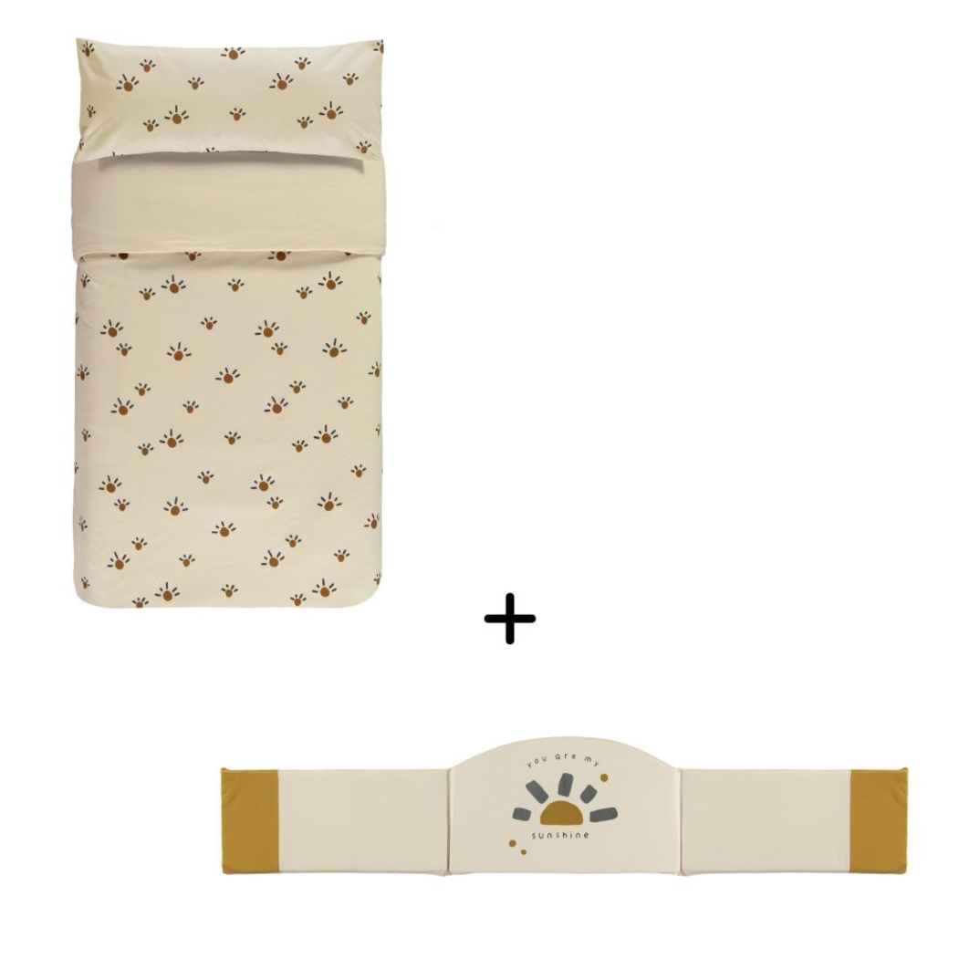 Capa de Edredão e Protetor de Berço Baby Clic Sunshine - Baby Clic - 8438082985298