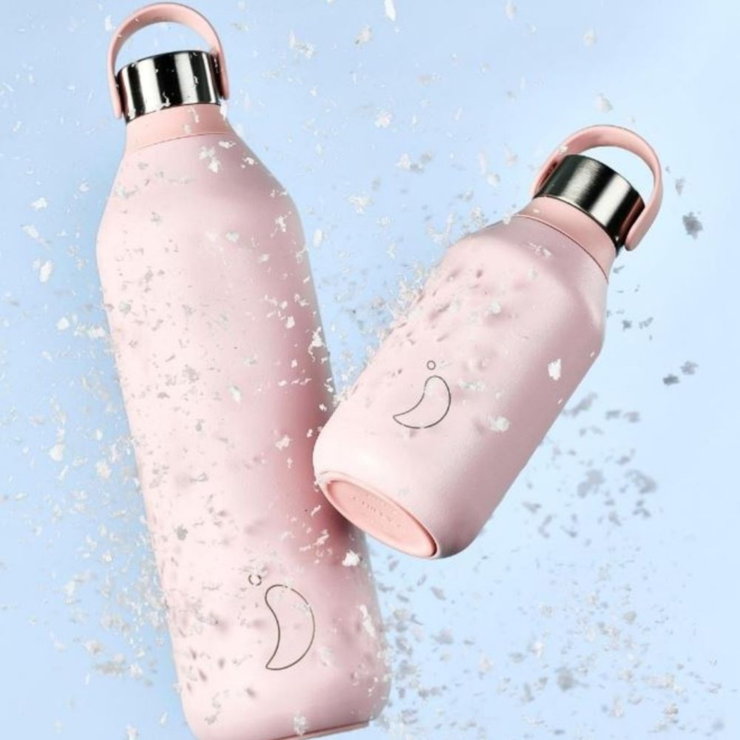 Garrafa Térmica Chilly's Serie 2 Blush Pink - Chilly's - 5056243503049