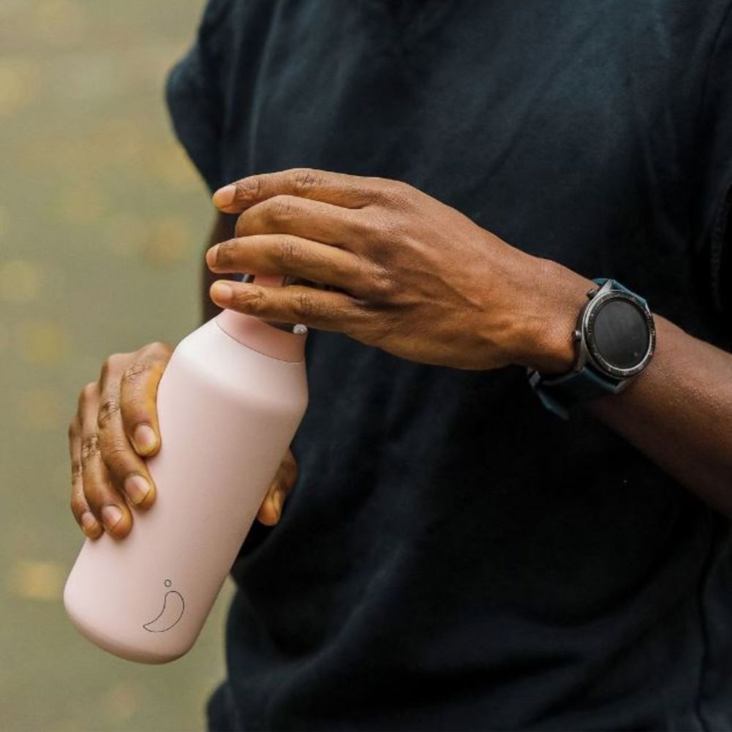 Garrafa Térmica Chilly's Serie 2 Blush Pink - Chilly's - 5056243503049