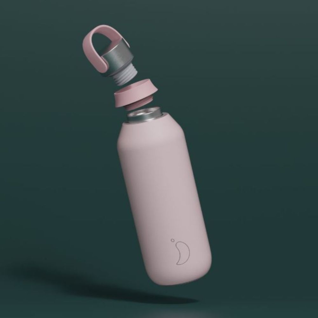 Garrafa Térmica Chilly's Serie 2 Blush Pink - Chilly's - 5056243503049