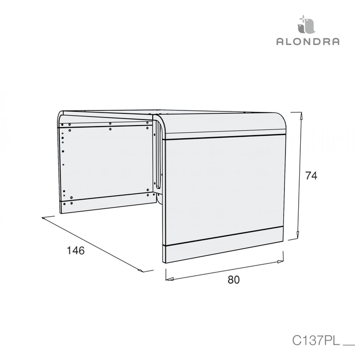 Cama Alondra Premium Kurve Essence White 3 Etapas - Alondra - 8431904300255