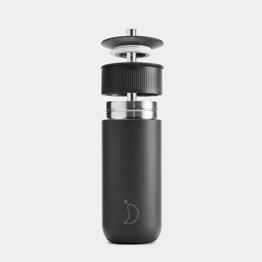 Copo com Palha Chilly's Serie 2 Switch Black 500ml - Chilly's - 607469948159